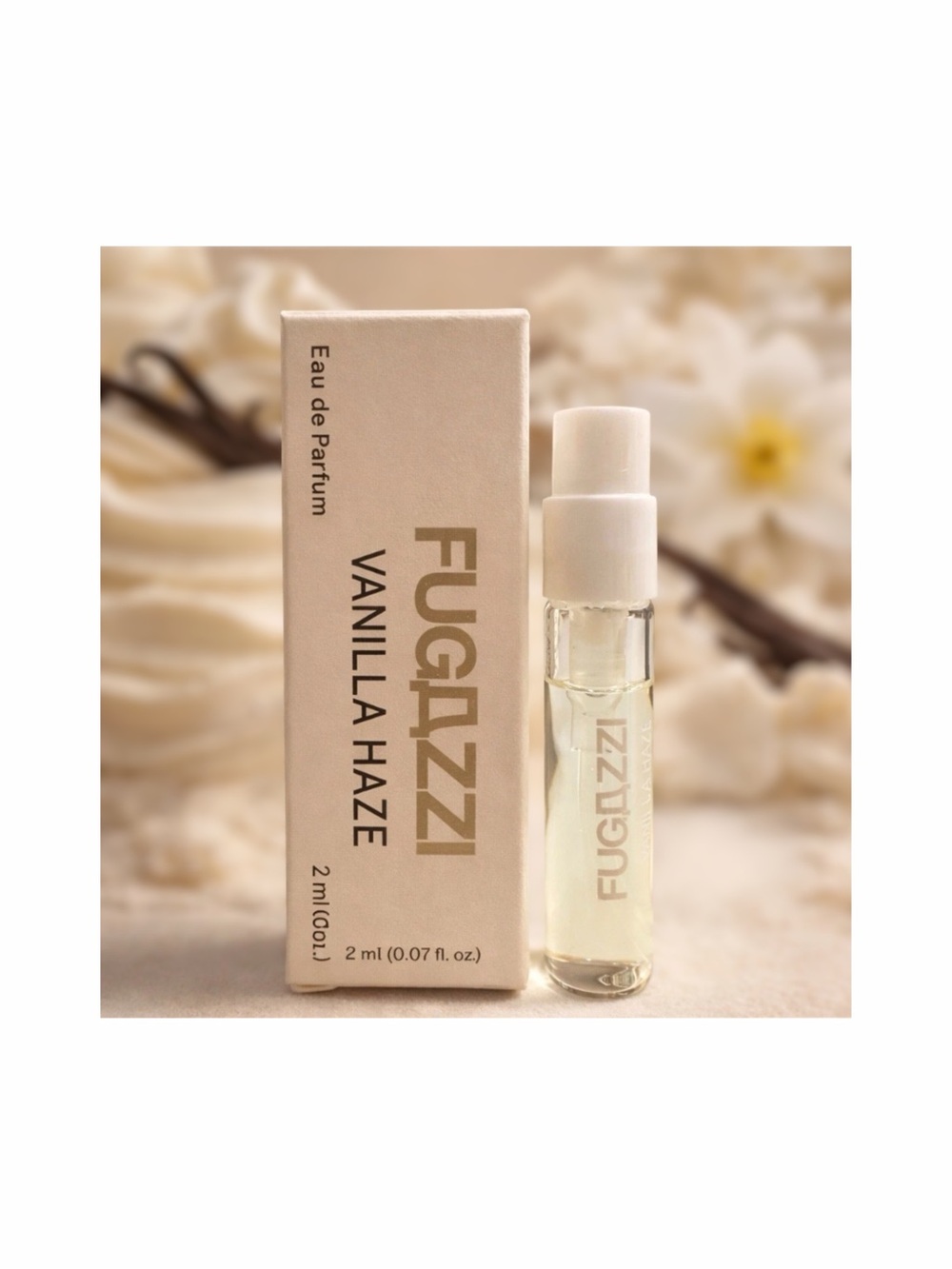 FUGAZZI Vanilla Haze EDP Sample - .07 oz NIB UNISEX!